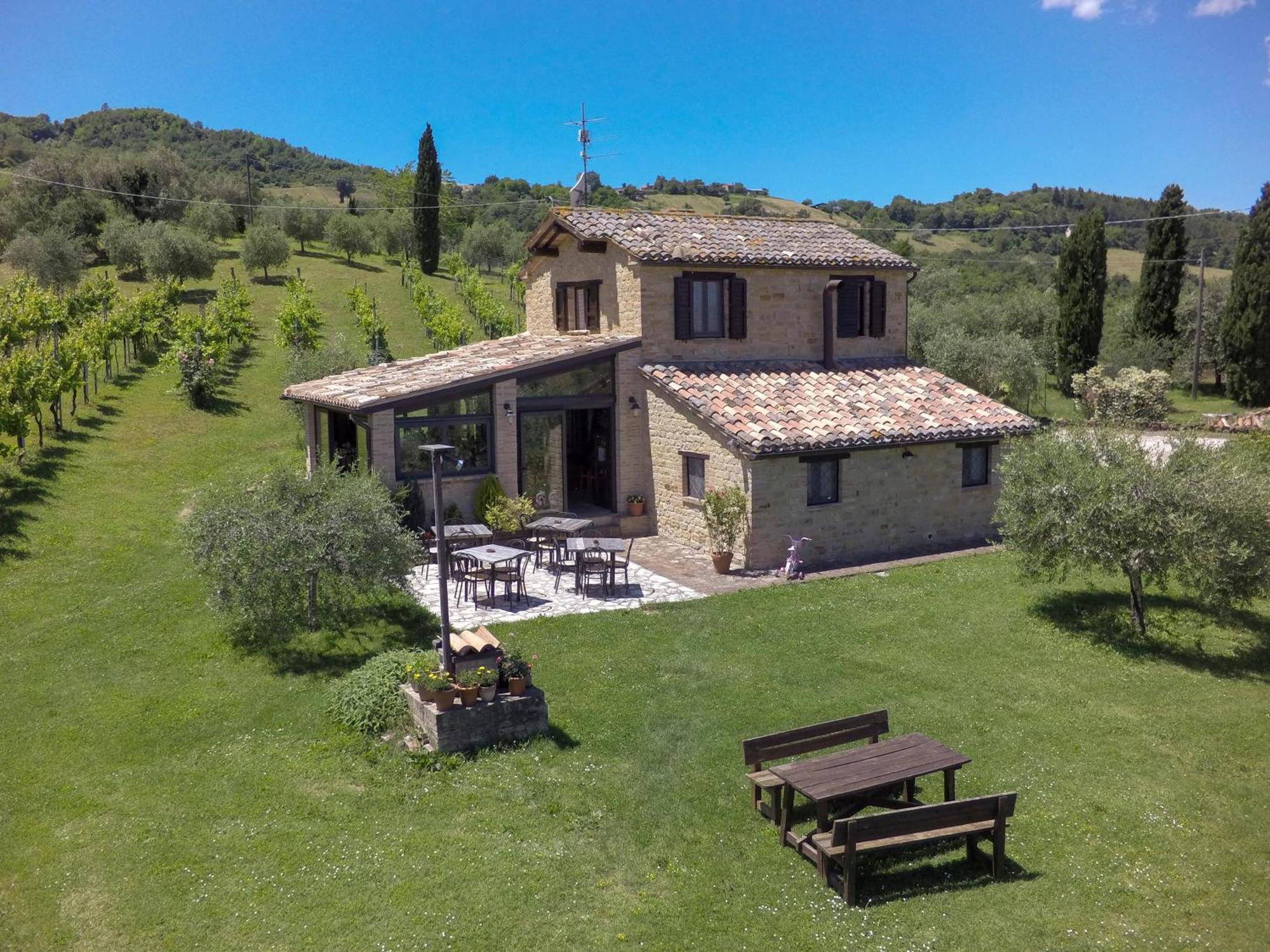 Penna San Giovanni Agriturismo Tre Querce מראה חיצוני תמונה